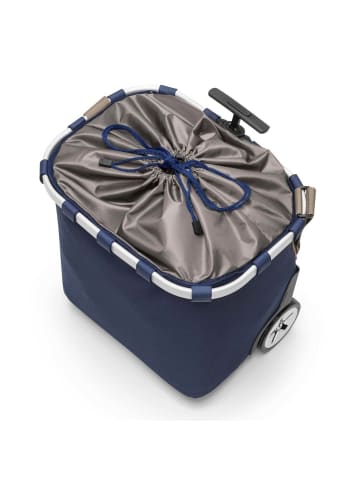 Reisenthel carrycruiser - Einkaufstrolley 47.5 cm (twist maroon) in dark blue