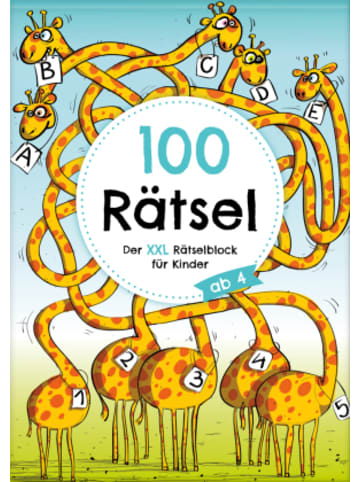 Nova MD Buch - XXL-Rätselblock für Kinder ab 4 Jahren: 100 Rätsel fü