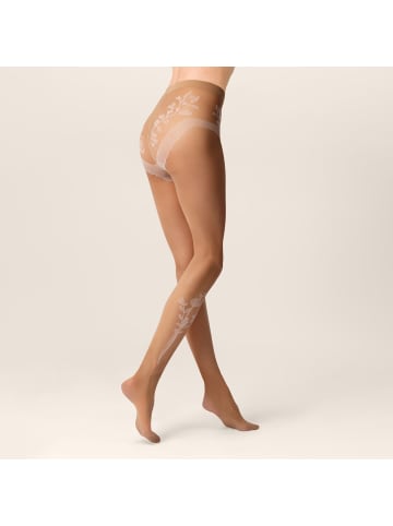 Kunert Feinstrumpfhose Floral Love in nude