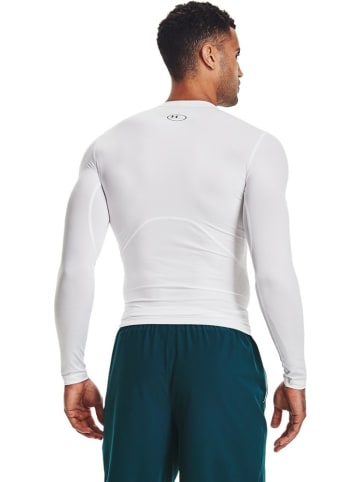 Under Armour Longsleeve "HeatGear Armour Langarm-Oberteil" in Weiß