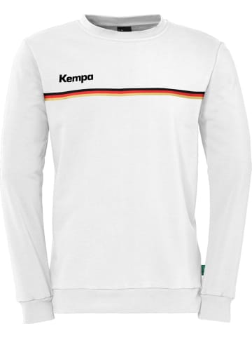Kempa Pullover "Sweatshirt Team Ger" in Weiß