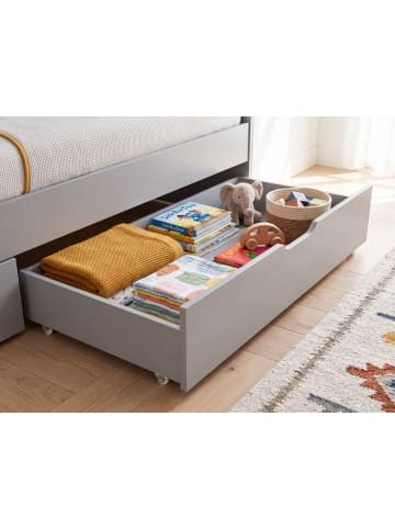 Beliani 2er-Set Hochbett RUMILLY in Grau