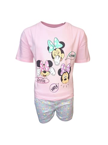 Disney Minnie Mouse Schlafanzug kurz Disney Minnie Mouse in Rosa