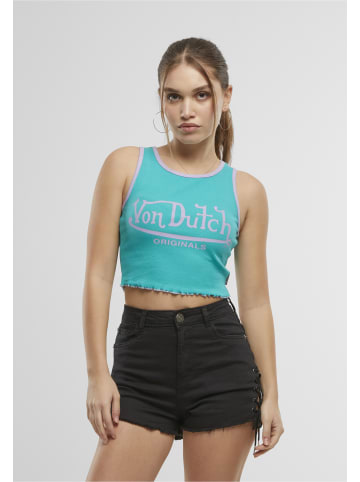 Von Dutch T-Shirt in teal