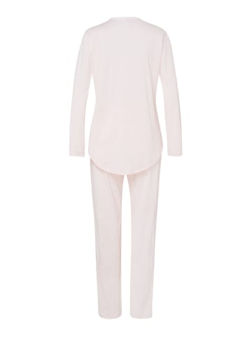 Hanro Langarm Pyjama Cotton Deluxe in crystal pink