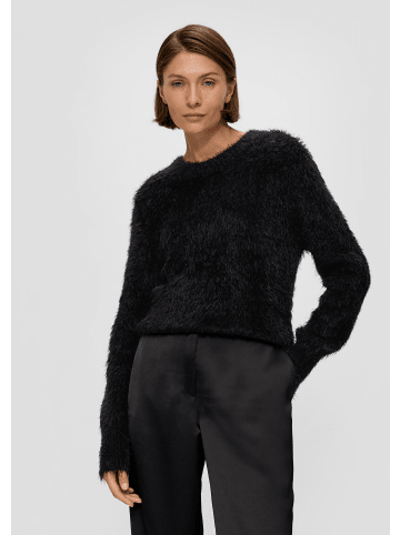 s.Oliver BLACK LABEL Strickpullover langarm in Schwarz