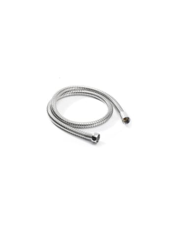 COFI 1453 Robuster Duschschlauch / Brauseschlauch pflegeleicht PVC Innenschlauch in Silber