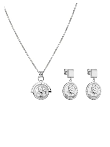 PURELEI 2tlg. Schmuckset Mahina Club Lei Edition in Silber