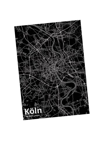 Mr. & Mrs. Panda Ansichtskarte Köln mit Spruch in Keine Angabe