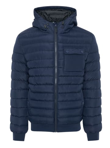 Threadbare Steppjacke Bescot in Navy
