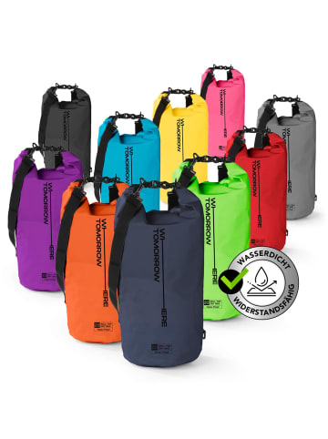 Where Tomorrow PVC dry bag Style 02 20L dunkelblau Blau