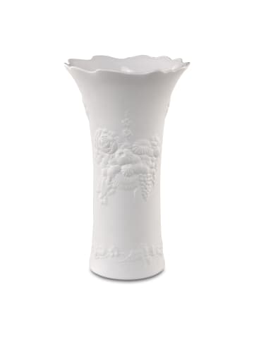 Kaiser Porzellan Vase " Flora " in weiß