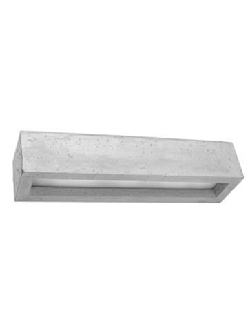 Nice Lamps Wandleuchte VEGA 50 aus Beton Grau (L)50cm (B)12cm (H)10cm