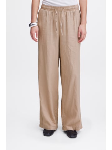 ICHI Casual Hose IHLINO Loose fit in Natural