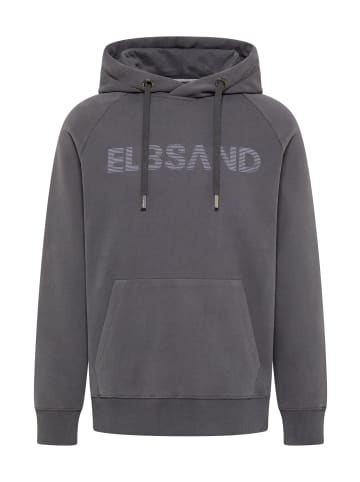 ELBSAND Hoodie Kare in Black Sand