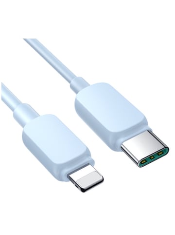 Joyroom Joyroom Multi Color Series A14 USB-C Lightning 20 W Kabel 1