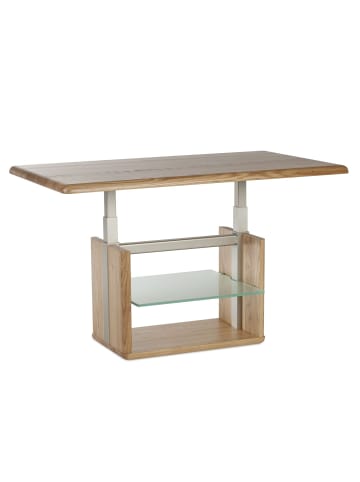 58 aufm Kessel FUNKTIONSTISCH Cal höhenverstellbar 110x65x50-69 Massivholz Wildeiche