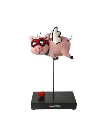 Goebel Figur " Ed Heck- When Pigs Fly " in Bunt