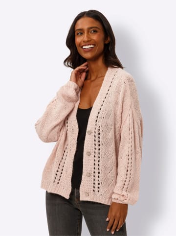 Heine Strickjacke in puder