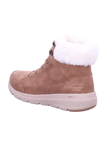 Skechers Damen Winterschuhe warm GLACIAL ULTRA - COZYLY in Braun