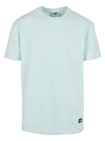 Urban Classics T-Shirts in aqua melange