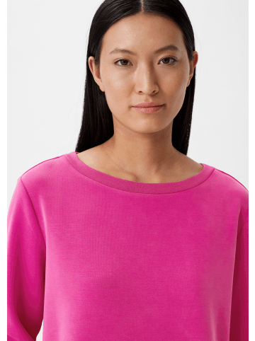comma Sweatshirt langarm in Pink