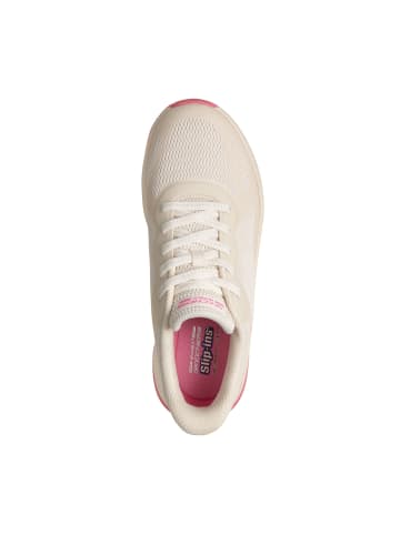 Skechers Slipper BOBS SQUAD 4-STAPLE LOOK in white/pink