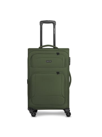 Smartbox Edition 04 4 Rollen Trolley 67 cm mit Dehnfalte in slate-green