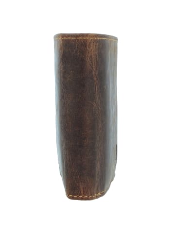 Greenburry Vintage Geldbörse RFID Leder 12,5 cm braun