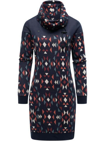 ragwear Sweatkleid Chlloe Aztec YOUMODO in Navy