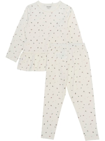 CeLaVi Kinder Schlafanzug "Pyjamas with AOP" in Braun