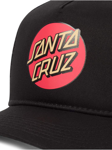 Santa Cruz Cap Other Dot Rose in schwarz - 0001