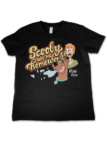 Scooby Doo T-Shirt "Scooby Ate My Homework Kids T-Shirt" in Schwarz