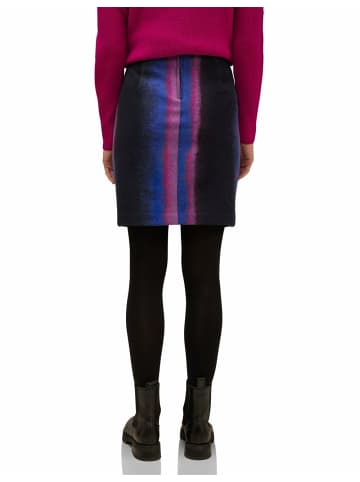 Street One Midirock für Damen in blau