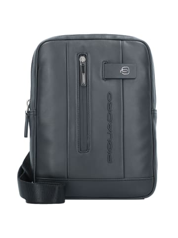 Piquadro Urban Umhängetasche Leder 21 cm in black