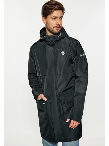 Schmuddelwedda Herren Regenmantel in Schwarz