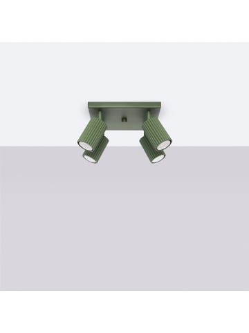 Nice Lamps Plafond GLEAM 4 olivgrün H 16,5 cm