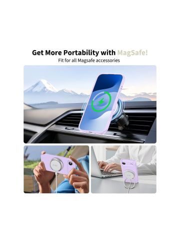 TechProtect TechProtect Silikon magnetisch Hülle iPhone 17 Air  Lila in Lila