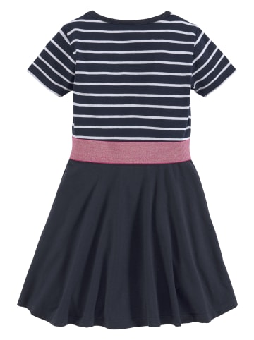 Kangaroos Jerseykleid in marine-gestreift