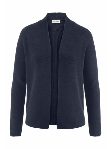 Hessnatur Hessnatur Strick Jacke Regular aus reiner Bio-Baumwolle in marine
