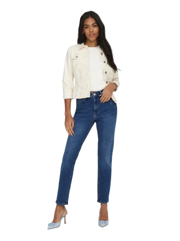 ONLY Jeans ONLEMILY STRETCH LIFE HW S A CRO718 regular/straight in Blau