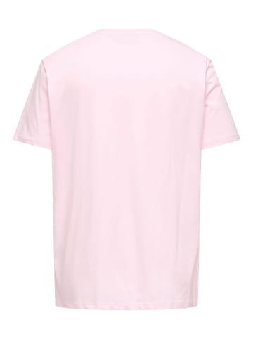 ONLY Carmakoma T-shirt in Cherry Blossom