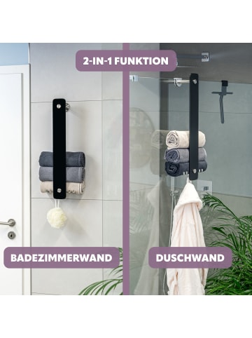 bremermann Glashandtuchhalter 2in1 ca. 18 x 60 x 10 cm (B/H/T)