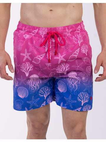 Frozen Cape Badehose FALCAO in Pink Blue