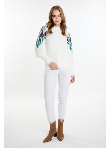 IZIA Damen Pullover in Weiss