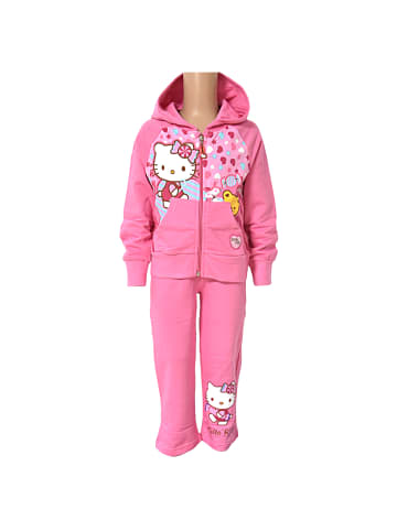 Hello Kitty 2tlg. Outfit Sweatjacke & Hose Hello Kitty in Rosa