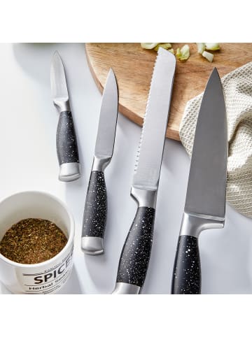 Butlers Messerset BOLERO 4er-Set in Silber