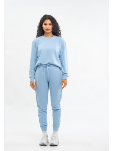 Tom Barron Freizeitanzug WOMEN OVERSIZE FIT SWEATSHIRT AND PANTS SETS in blue