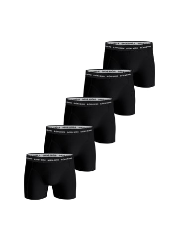 Björn Borg Boxershort 5er Pack in Schwarz