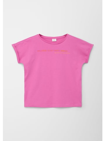 s.Oliver T-Shirt kurzarm in Pink